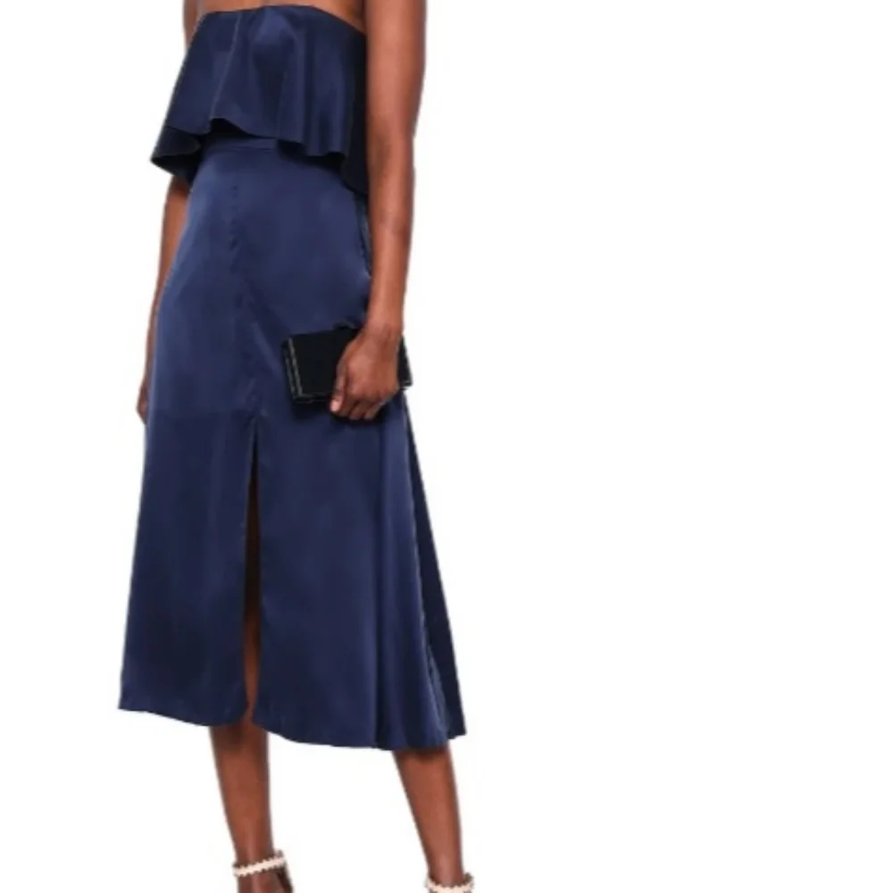 NEW ZIMMERMAN Silk Indigo Dress - Picture 3 of 7